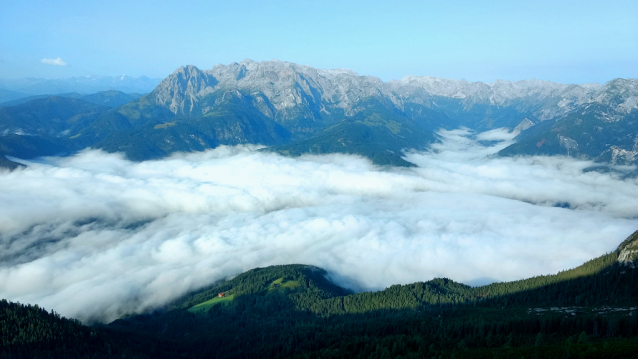 Krabbelstube na Hiefler - plezír lezení v Tennengebirge