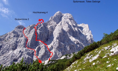 Velmi lámavý Spitzmauer Velmi lámavý Spitzmauer