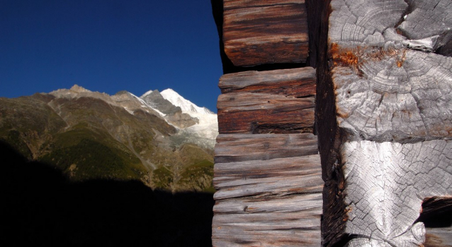 Výstup na chatu Domhütte