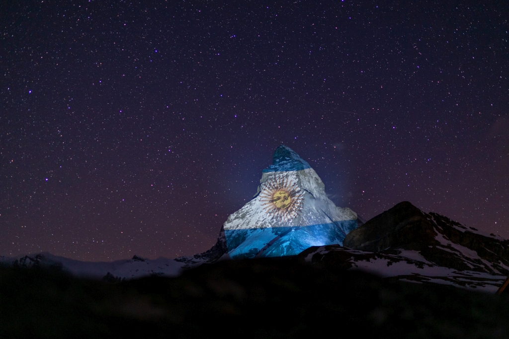 Argentina na Matterhornu.