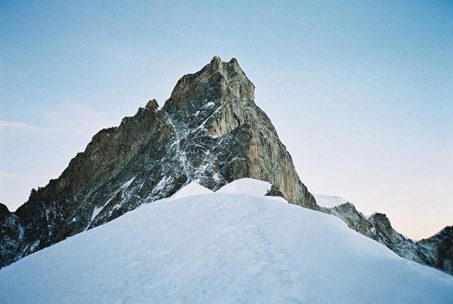 Dlouhá cesta na Zinalrothorn