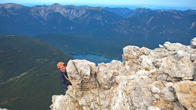 Wetterstoanerweg na Kaiserkopf ve Wettersteinu