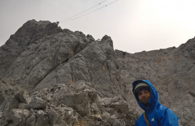 Wetterstoanerweg na Kaiserkopf ve Wettersteinu