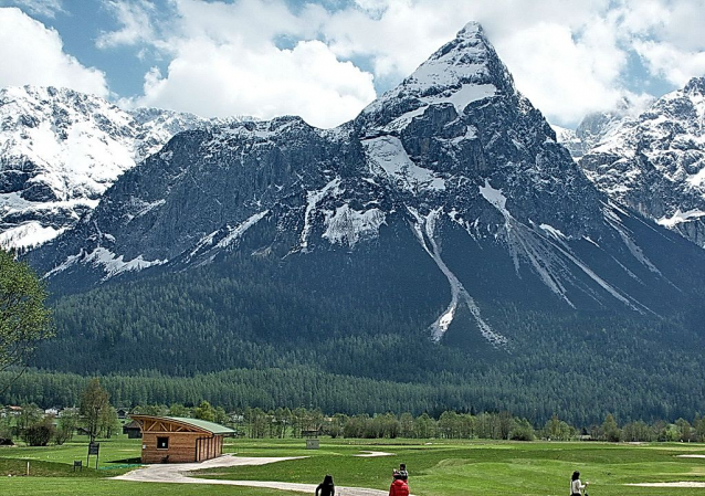 Sonnenspitze Südgrat, horolezecký výstup na Ehrwaldský Matterhorn