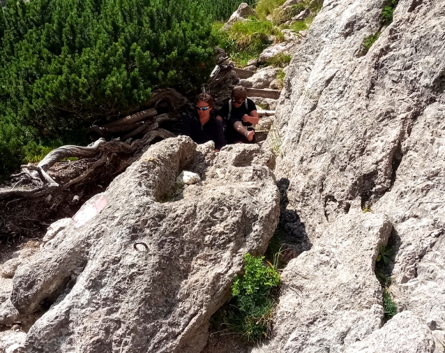 Sportovní skalkaření na Stripsenjoch ve Wilder Kaiser