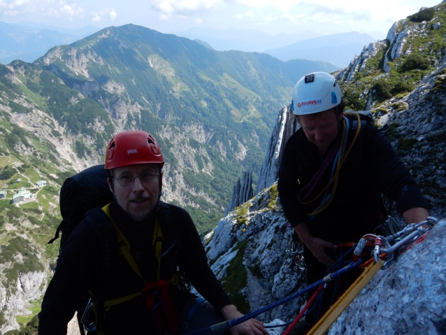 Führerweg na Totenkirchl, velkolepá alpská trojka