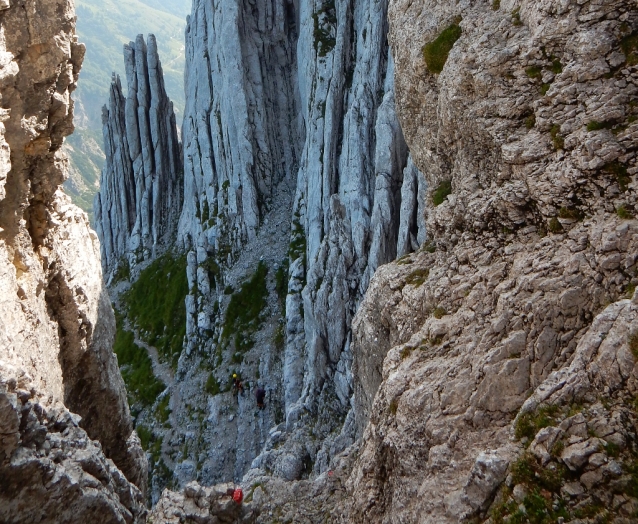 Führerweg na Totenkirchl, velkolepá alpská trojka