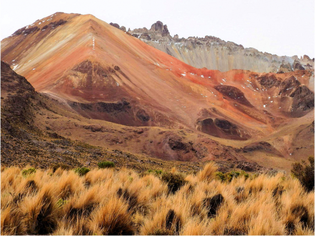 Cerro Uturuncu (6007 m): dlouhá jízda a pak sprintem na vrchol