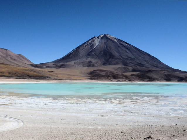 Cerro Uturuncu (6007 m): dlouhá jízda a pak sprintem na vrchol