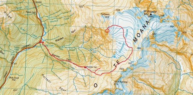 6 Climbing Routes: Mount Brewster (New Zealand)