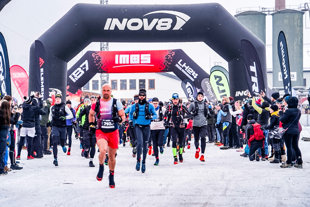 Lysá hora 24 hodin, hromadný start.