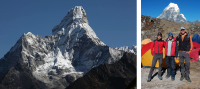 Ama Dablam po jihozápadním hřebenu