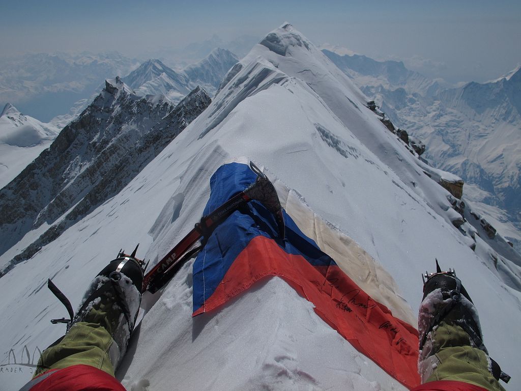 Ostrý vrchol Annapurna (8091 m n.m.)