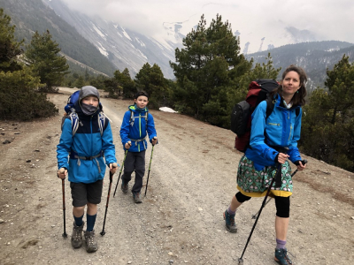 Trekking to Annapurna Nepal