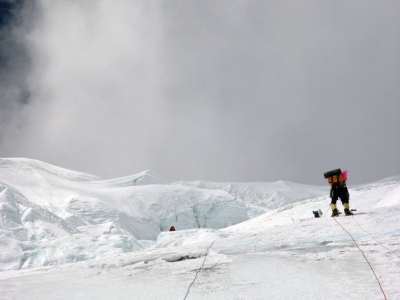 Olympijská pochodeň na Everestu