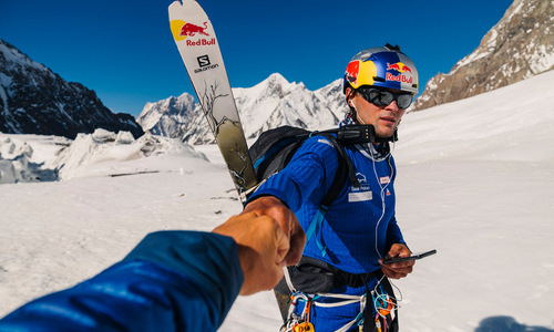 Andrzej Bargiel makes history with first K2 ski descent Andrzej Bargiel makes history with first K2 ski descent