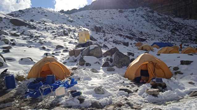 Himálajské políbení Lobuche East 6119 m