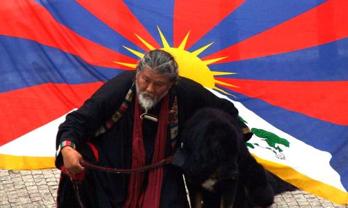 DNES: Vlajka pro Tibet 2014 DNES: Vlajka pro Tibet 2014