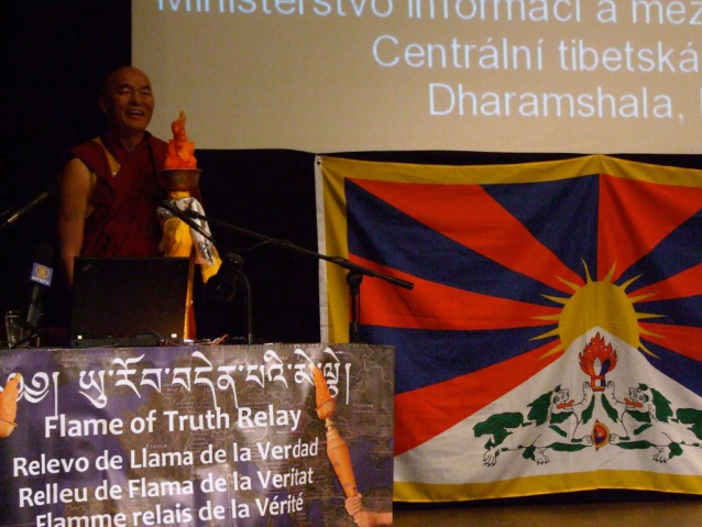 Plamen pravdy pro Tibet