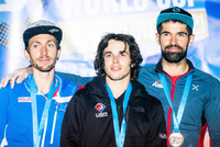 Stráník vylezl třetí místo na Světovém poháru v Chamonix