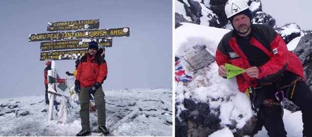 Kilimandžáro, nejvyšší hora Afriky