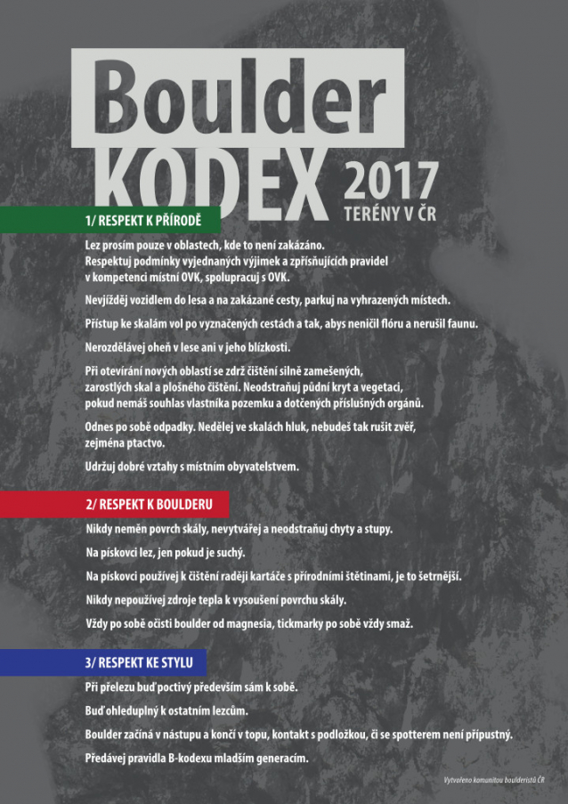 Boulder kodex