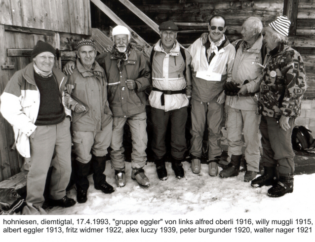 Hvězda švýcarského alpinismu Albert Eggler