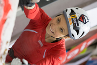 Lucie Hrozová: climber woman
