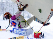 LIVE: Ice climbing Rabenstein
