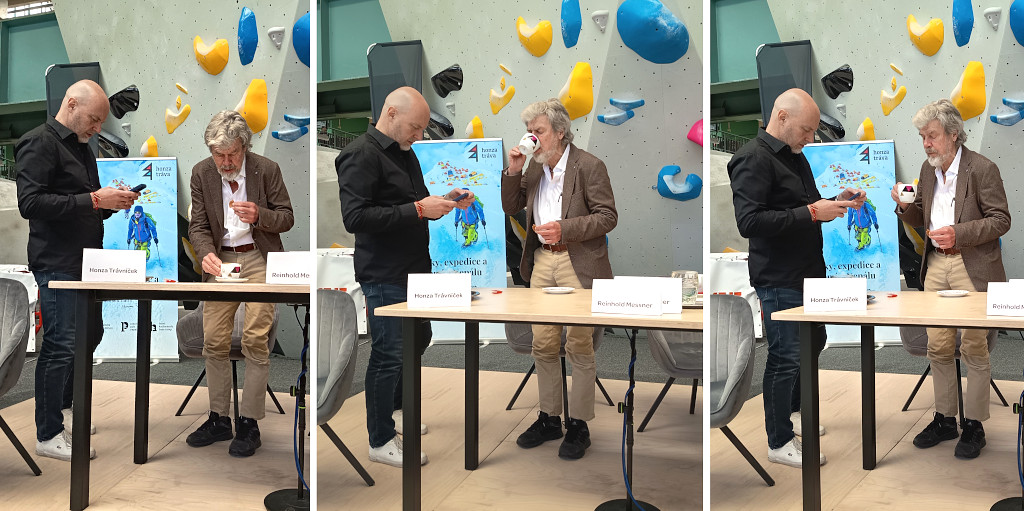 Reinhold Messner a Petr Horký.