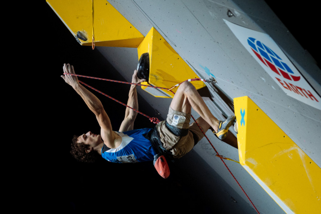 Adam Ondra je znovu mistrem světa v lezení na obtížnost