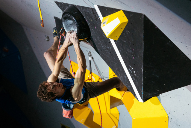 Adam Ondra je znovu mistrem světa v lezení na obtížnost