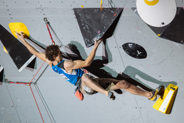 Adam Ondra je znovu mistrem světa v lezení na obtížnost