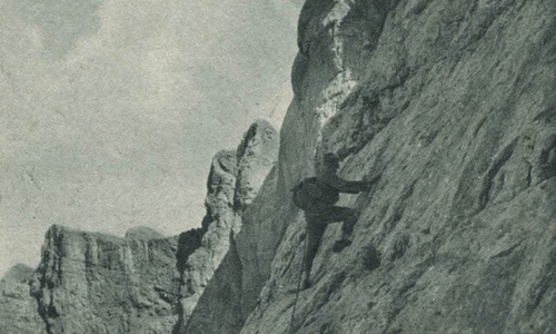 Heinrich Pfannl - horolezec Heinrich Pfannl - horolezec