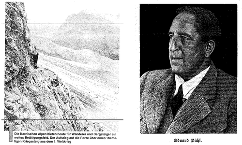 Eduard Pichl - excelentní horolezec, věrný voják a nacista