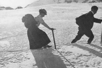 Lucy a Meta soupeřily o Matterhorn stejně jako Whymper a Carrel  Lucy a Meta soupeřily o Matterhorn stejně jako Whymper a Carrel