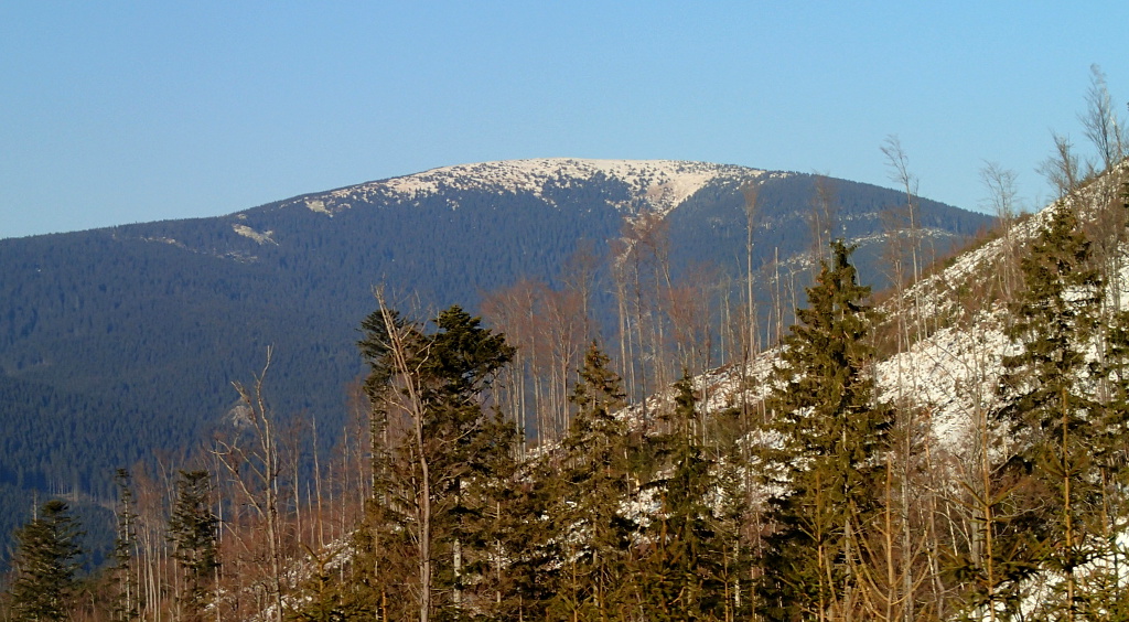 Králický Sněžník (1424 m).