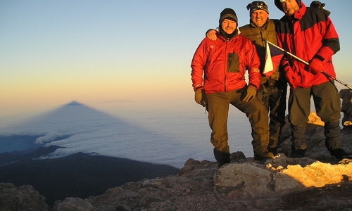 Pico de Teide (3718 m) na Kanárech