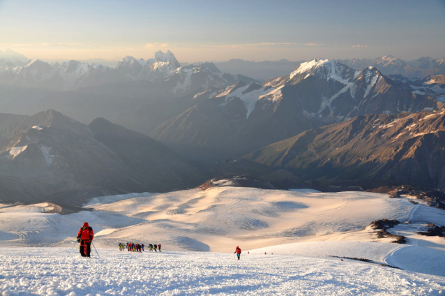 Na Elbrus v jednom zátahu