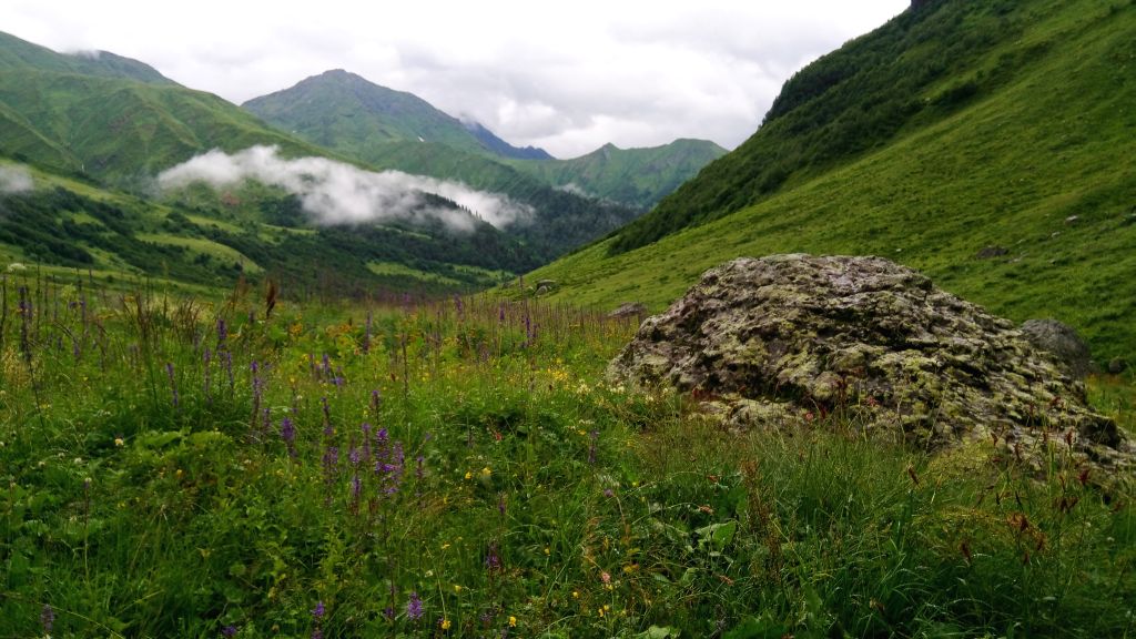 Gruzie, Velký Kavkaz.
