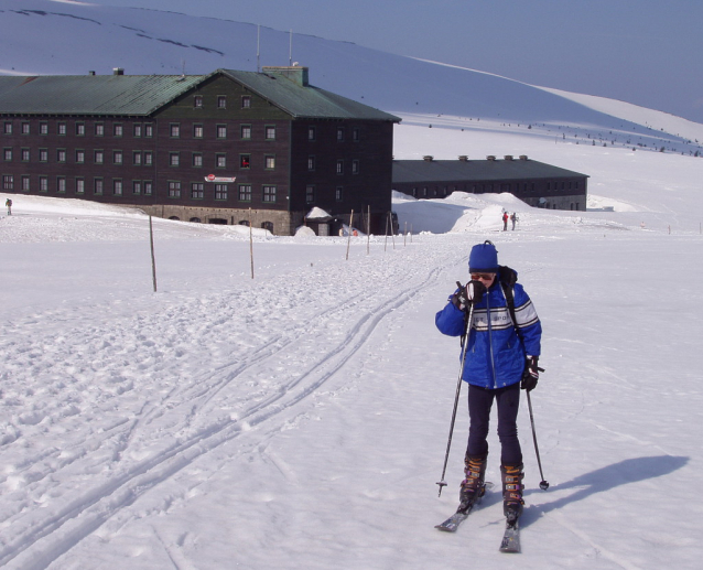 Bílé Labe na skialpech