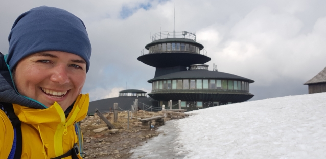 Sněžka (1603 m), nejvyšší česká hora