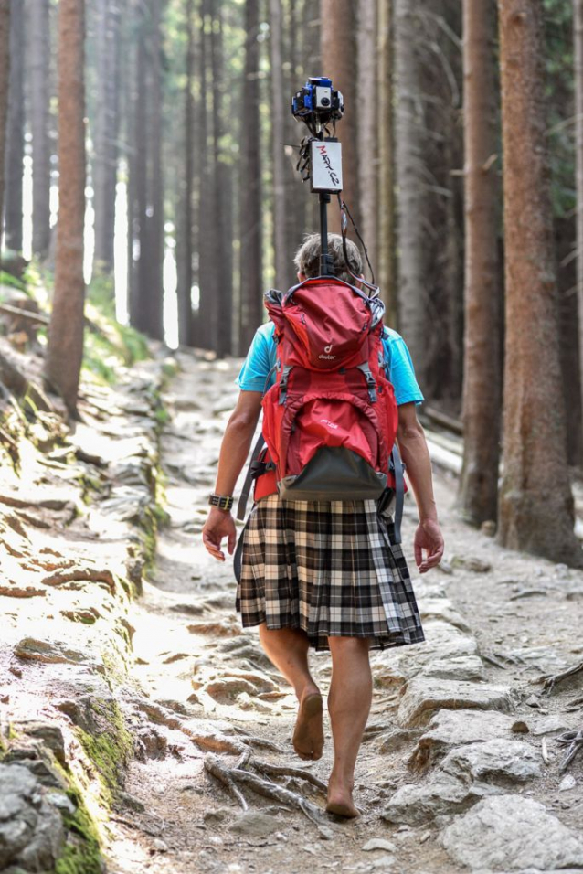 Seznam.cz začal fotit turistické stezky