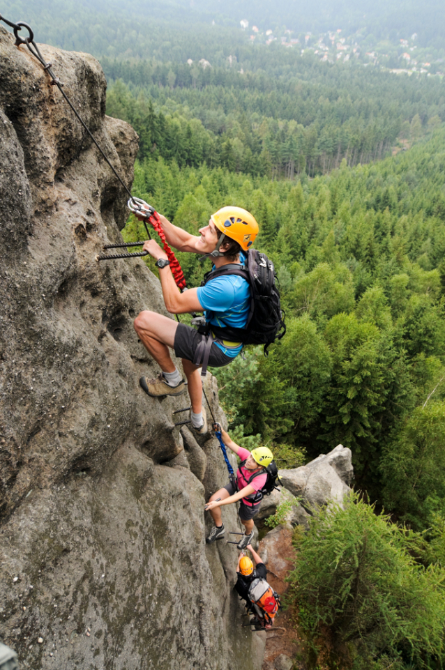 Feráta Alpiner Grat u Oybina