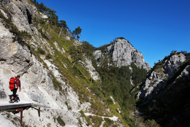 Turistika pod horou Ötscher a historická železnice Mariazellerbahn