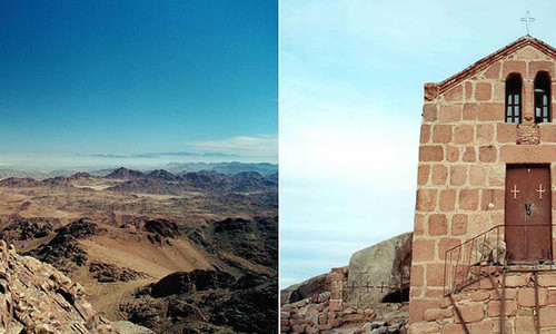 Posvátné hory na Sinaji