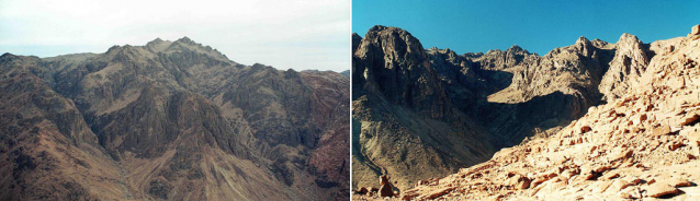 Posvátné hory na Sinaji