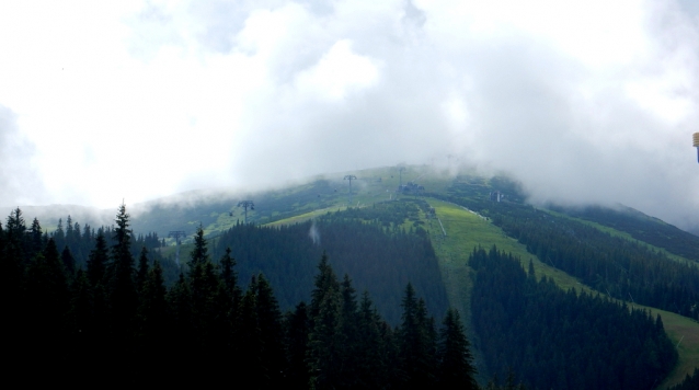 Sky picnic - svačina v lanovce na Chopok