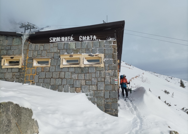 Škaredý žlab: freeride v Tatranské Lomnici