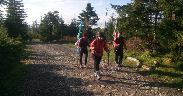 Baranie a Priečné sedlo, jarní skialpinistická klasika v Tatrách